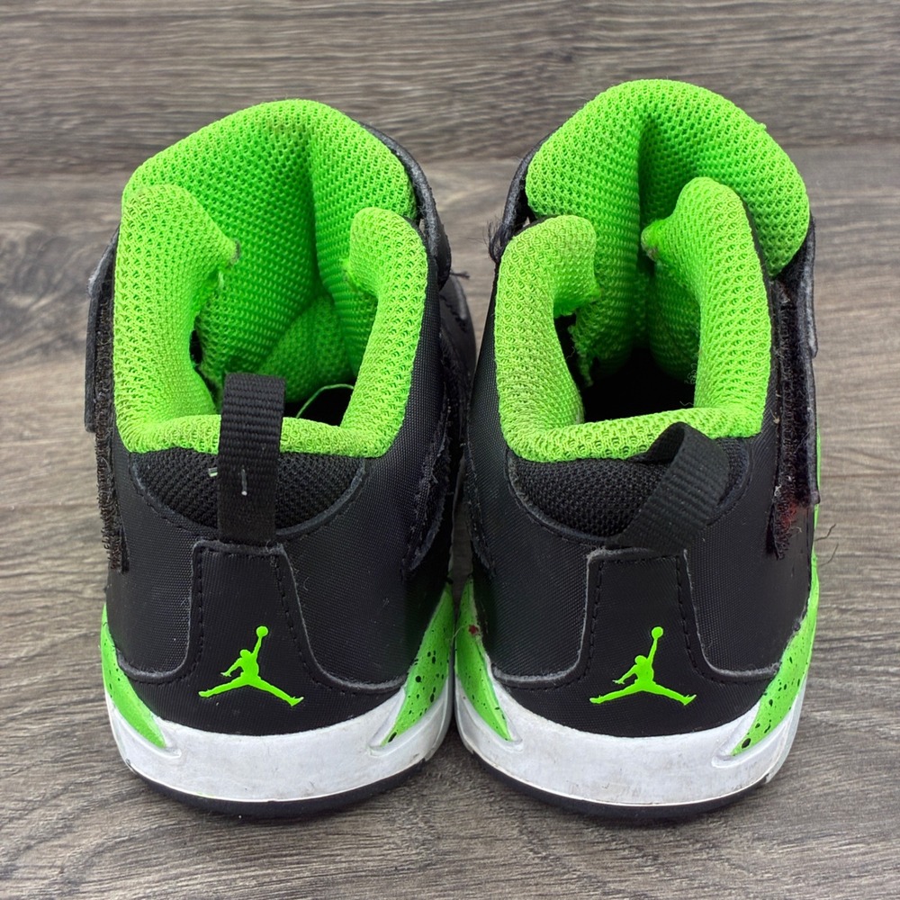 Jordan‎ 6 Retro Toddler Kids Sneakers Shoes Size 6C Black Green DM1687-003 - Picture 7 of 9